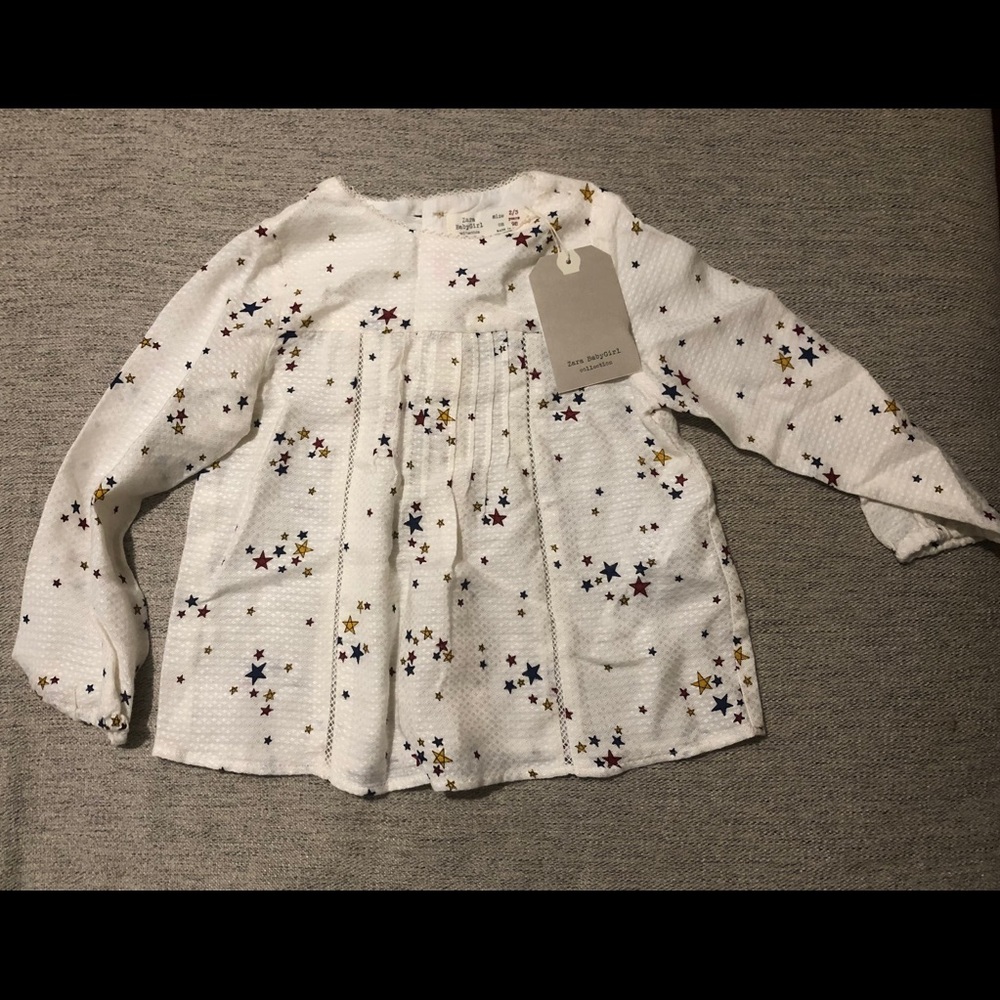 NWT Zara blouse size 2/3 Yrs